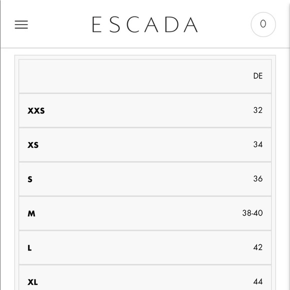 Escada Blue Metallic Skirt - Picture 11 of 11